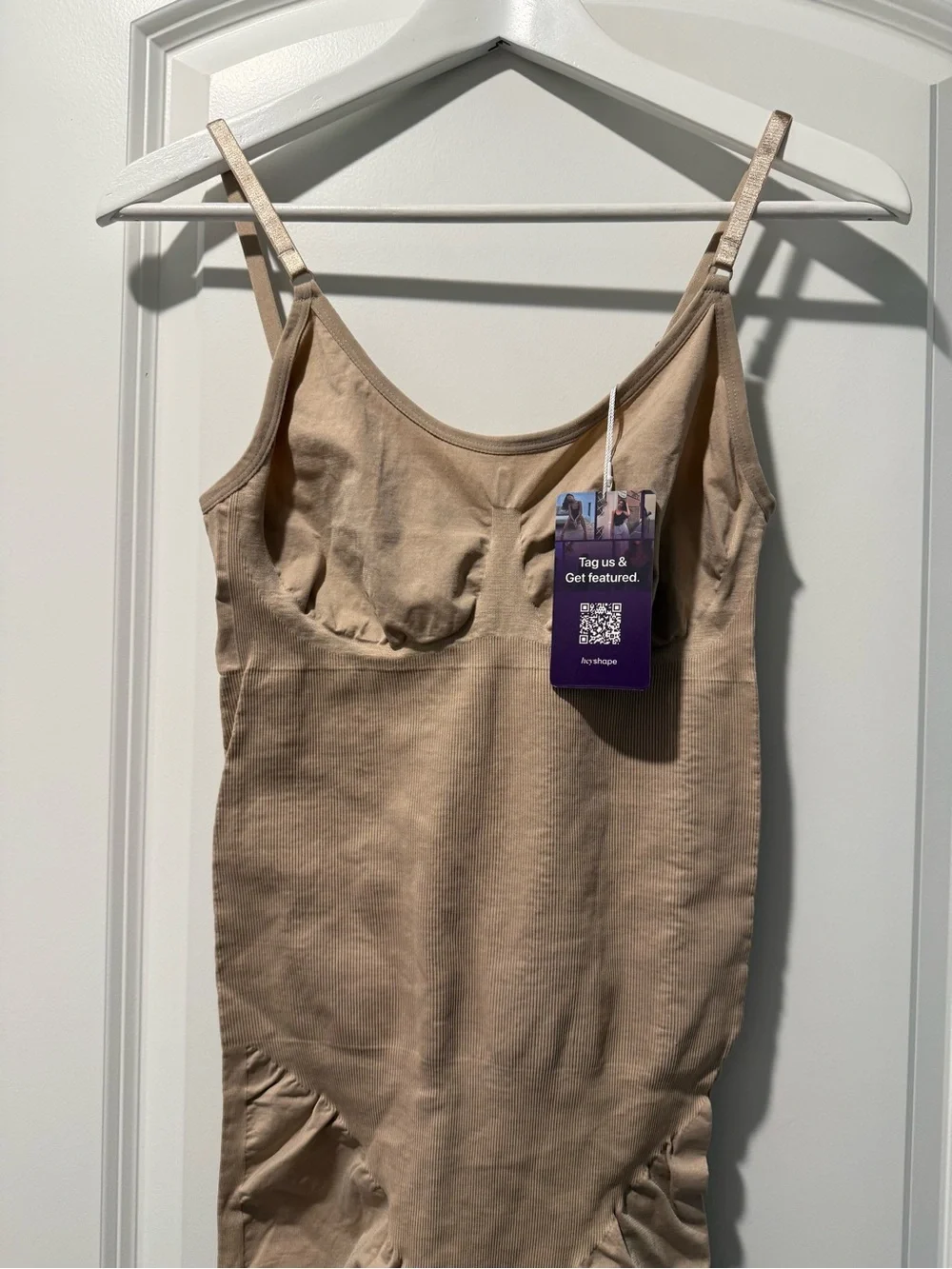 Everyday Nude Shaping Bodysuit with Adjustable Straps